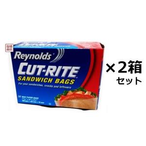 サンドイッチバッグ  ワックスペーパー  ×2箱セット　