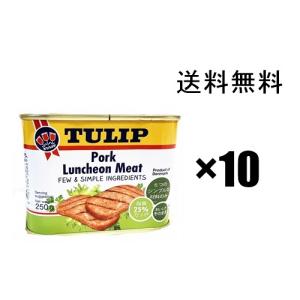 チューリップポーク 「ベーコンランチ」×24缶セット 沖縄缶詰
