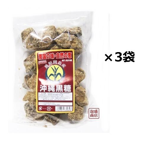 波照間黒糖　かちわり  400g×3袋セット,,  、  沖縄　純黒糖