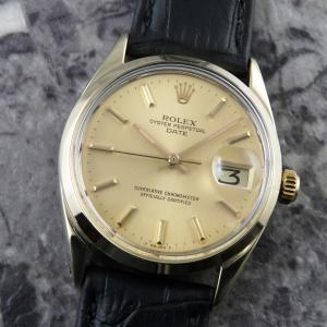 ROLEX オイスターパーペチュアルデイト シャンパンダイヤル 1972年 アンティーク ロレックス...