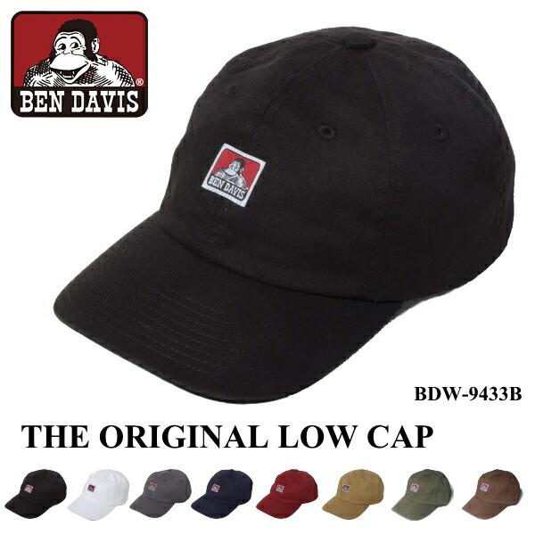 スーパーセール BEN DAVIS ベンデイビス 帽子 BDW-9433B オリジナル ローキャップ...