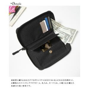 ラウンドジップ財布 二つ折り BEN DAVI...の詳細画像1