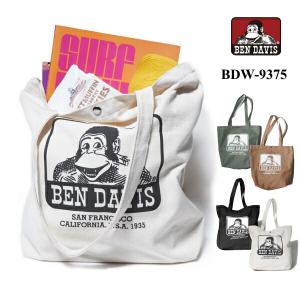 トートバッグ BEN DAVIS ベンデイビス カバン BDW-9375 コットンキャンバス ゴリラロゴトートバッグ TOTE BAG バック かばん