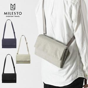 バッグ milest ミレスト かばん MLS574 STLAKTシリーズ マルチショルダーバッグ サコッシュ バック カバン 鞄 旅行 出張 メンズ｜awatsu-com