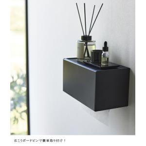 石こうボード壁対応トレー付きペーパータオルディ...の詳細画像1