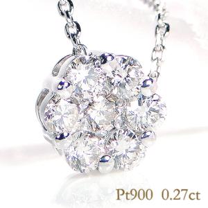 Pt900 0.5ct 一粒 ダイヤモンド ネックレス 送料無料 プラチナ 人気