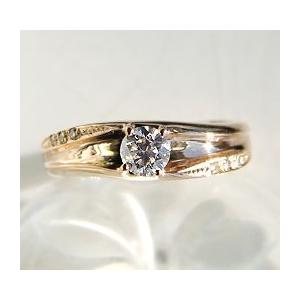 K18 YG PG WG 1.00ct ダイヤモンド ハーフ エタニティ リング ゴールド