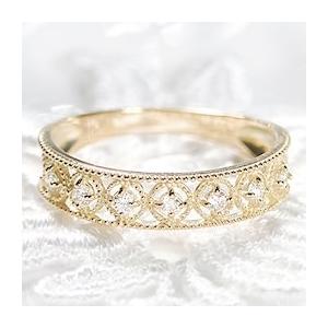 K18 YG 0.6ct ダイヤモンド リング 送料無料 指輪 イエローゴールド