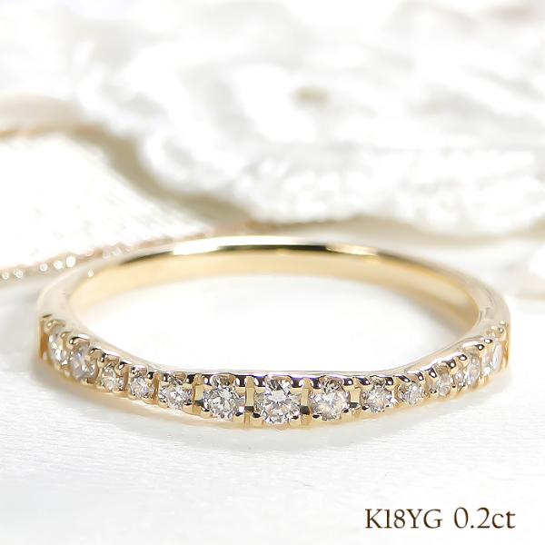K18YG PG WG 0.20ct ダイヤモンド リング 18金 18k ゴールド  ジュエリー ...
