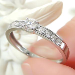 Pt900 0.30ct ダイヤモンド リング...の詳細画像3