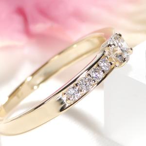 K18YG PG WG 0.30ct ダイヤモ...の詳細画像1