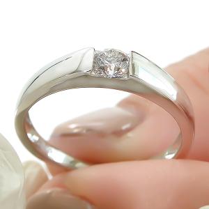 Pt900 0.17ct 一粒 ダイヤモンド ...の詳細画像4