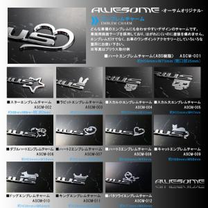エンブレムチャーム 全26種類 車 ステッカー...の詳細画像1