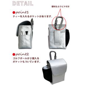 名入れ可能/ レーザー距離計ケース カーボン調...の詳細画像1