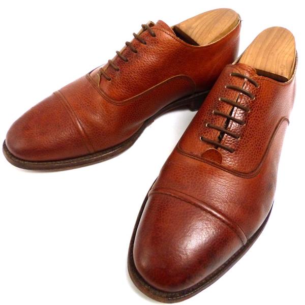 英国製 CHEANEY / チーニー  BREMAN ストレートチップシューズ UK7 1/2F(2...