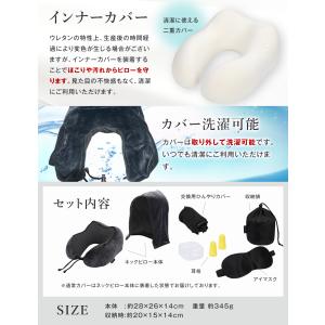ネックピロー 取り外しフード 交換用ひんやりカ...の詳細画像5