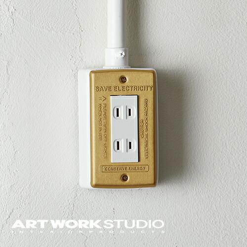 アートワークスタジオ公式 ARTWORKSTUDIO スイッチカバー TK-2091 BRASS S...