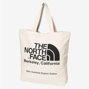THE NORTH FACE(ザ・ノース・フェイス) Organic Cotton Tote オーガニックコットントート NM82385 NK ナチュラル×ブラック 26年春夏モデル