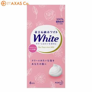 花王石鹸ホワイト アロマティック・ローズの香り 普通サイズ [6コ箱]｜axas-co
