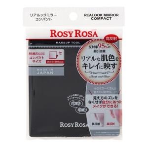 ロージーローザ リアルックミラー〈コンパクト〉 ブラック [5400][P1]
