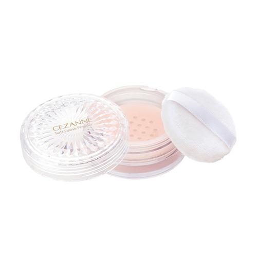 セザンヌ  うるふわ仕上げパウダー 5g 01_ルーセントベージュ セミマット