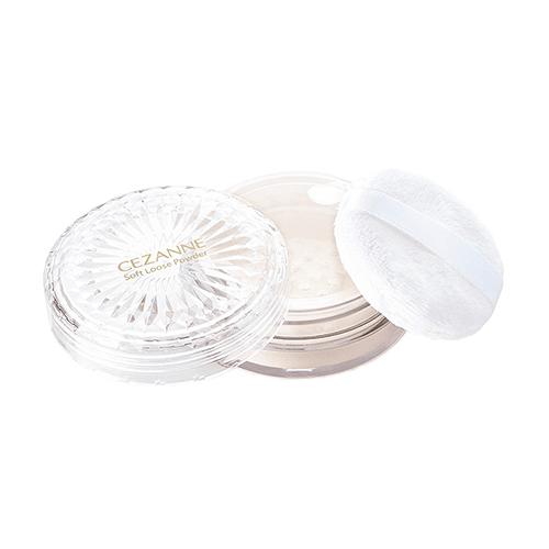 セザンヌ  うるふわ仕上げパウダー 5g 03_ルーセントクリア ツヤ