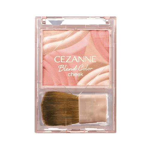 セザンヌ  ブレンドカラーチーク 01_コーラルシンフォニー 微細パール入り