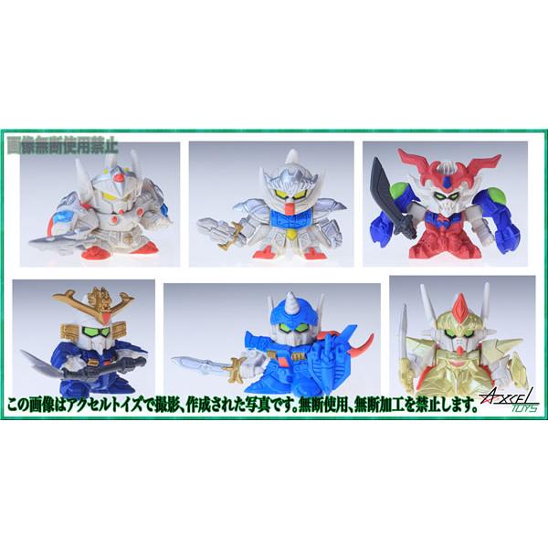 ＳＤガンダム英雄伝　第二章　フルカラーエクストラステージ：２　全６種セット