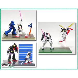 機動戦士ガンダム　ガンダムシリーズジオラマフィギュア　哀・戦士編　全３種セット｜axceltoys