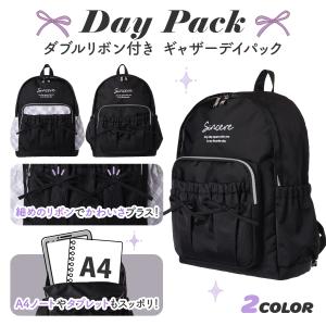デイパック ぷくぴと 2ポケット チェック ポリ Coboca+チェック