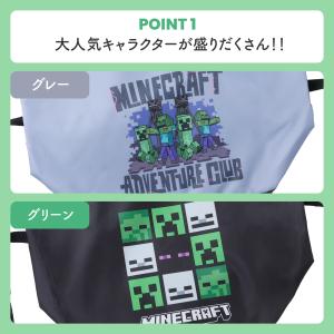 マインクラフト 2層式ナップサック プールバッ...の詳細画像1