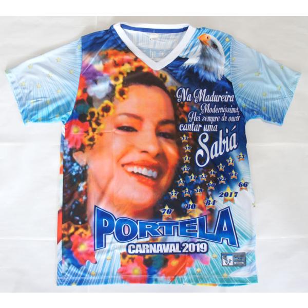 ポルテーラ・エンヘードTシャツVネック2019 オフィシャルマーク付き