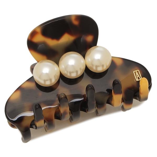 アレクサンドルドゥパリ ヘアアクセサリー タイムレス ヘアクリップ ブラック ブラウン レディース ...