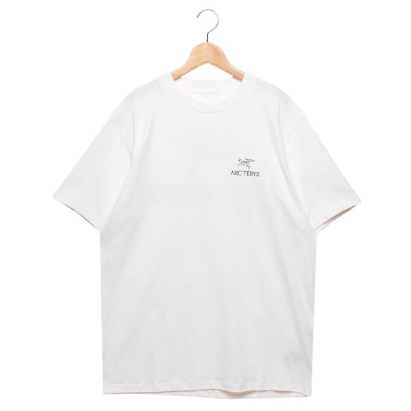 アークテリクス Tシャツ カットソー クラッグ SL コットン バード ワードTシャツ ホワイト メ...