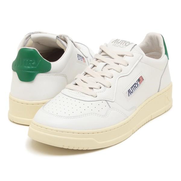 オートリー スニーカー メダリスト ホワイト グリーン メンズ AUTRY AULM LL20