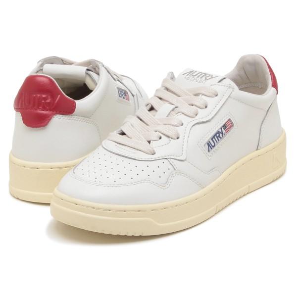 オートリー スニーカー メダリスト ホワイト レッド メンズ AUTRY AULM LL21