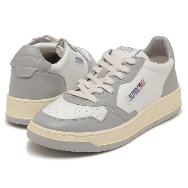 オートリー スニーカー メダリスト ホワイト グレー メンズ AUTRY AULM WB10
