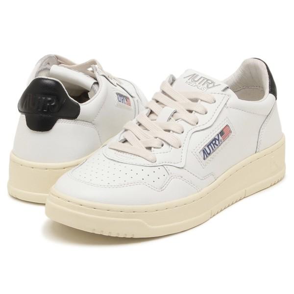 オートリー スニーカー メダリスト ホワイト ブラック レディース AUTRY AULW LL22