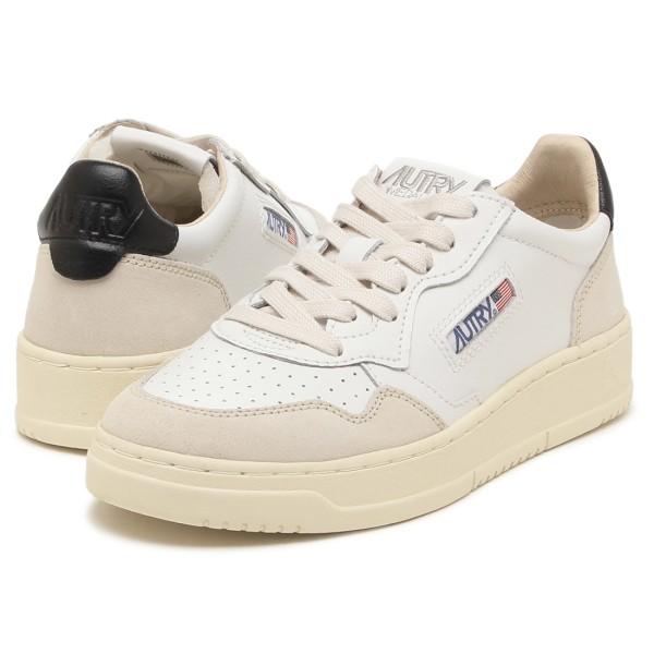 オートリー スニーカー メダリスト ホワイト ブラック レディース AUTRY AULW LS21