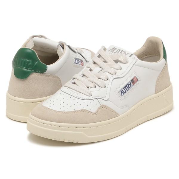 オートリー スニーカー メダリスト ホワイト グリーン レディース AUTRY AULW LS23