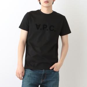 アーペーセー トップス Tシャツ ブラック メンズ APC A.P.C. COBQX H26943 LZZ｜axes