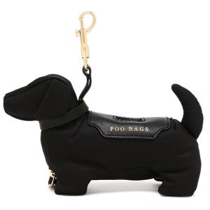 アニヤハインドマーチ キーホルダー ドッグプー キーチャーム バッグチャーム ブラック レディース ANYA HINDMARCH 5050925162562｜axes