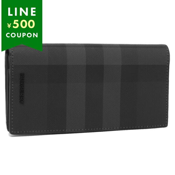 バーバリー 長財布 ブラック メンズ BURBERRY 8054785 A1208