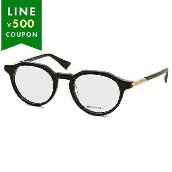 ボッテガヴェネタ メガネフレーム 眼鏡フレーム アジアンフィット ブラック ゴールド メンズ BOT...