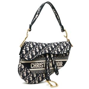 【P10 4/21 0時〜24時】クリスチャンディオール ハンドバッグ サドルバッグ Mサイズ ブルー レディース Christian Dior M0446 CRIW 928U｜axes