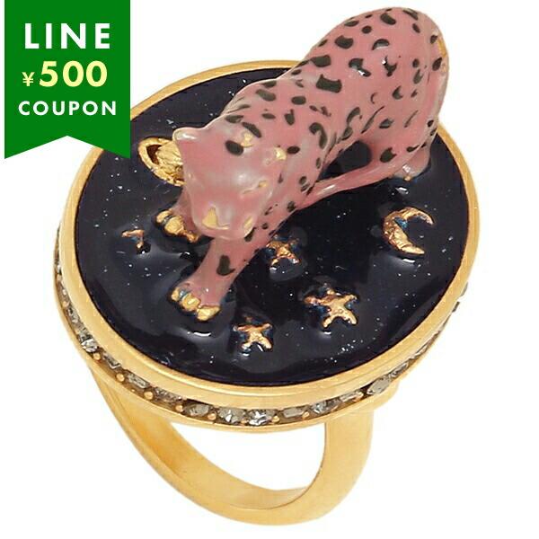 クリスチャンディオール リング アクセサリー Dチャームポップ Mサイズ 指輪 レオパード ゴールド...