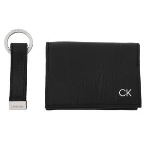 カルバンクライン カードケース キーホルダー ギフトセット ブラック メンズ CALVIN KLEIN 31CK330017 001