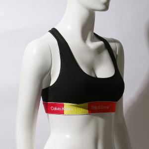 【P10% ~5/16 9時】カルバンクライン ブラジャー アンダーウェア ブラック マルチ レディース CALVIN KLEIN QF7253 001｜axes