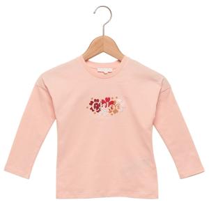 クロエ Tシャツ カットソー ロゴ ピンク ガールズ CHLOE C15E34 45K｜axes