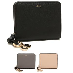 【P10％ ~5/13 9時】クロエ 二つ折り財布 アルファベット ミニ財布 ブラック レディース CHLOE CHC22WP765F57 001｜axes